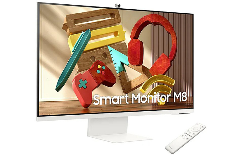 Samsung представила 32-дюймовый 4K-монитор Smart Monitor M8 с функциями Smart TV