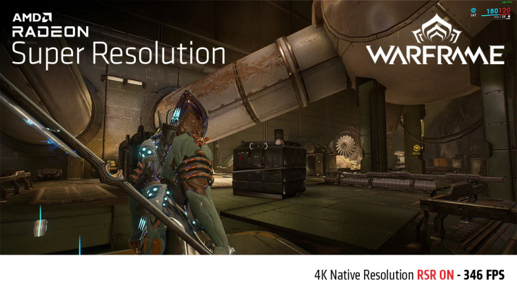 Технология масштабирования Radeon Super Resolution повысит FPS в играх до 70 %