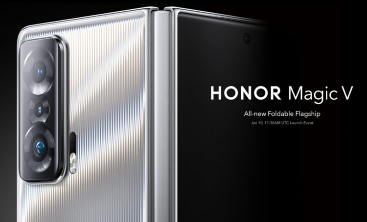 Дебютировал складной смартфон Honor Magic V с чипом Snapdragon 8 Gen 1 и тремя 50-Мп камерами