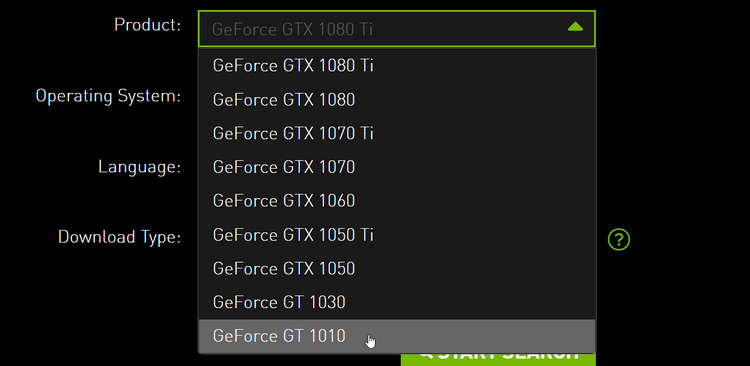Представленная год назад GeForce GT 1010 впервые отметилась в тестах — на треть медленнее GT 1030