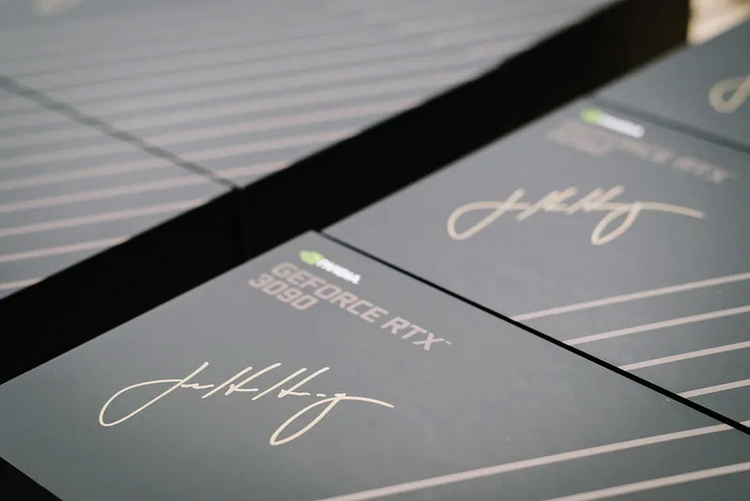 NVIDIA разыграет восемь видеокарт GeForce RTX 3090 с автографом Хуанга на конференции GTC 2022