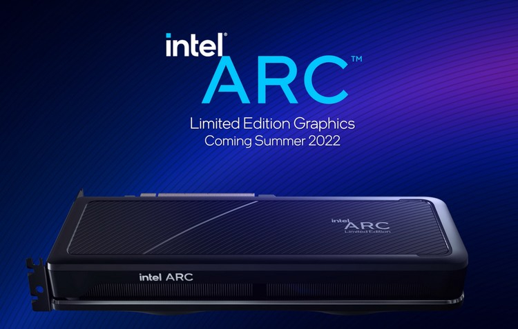 Intel показала настольную видеокарту Arc и пообещала выпустить её летом