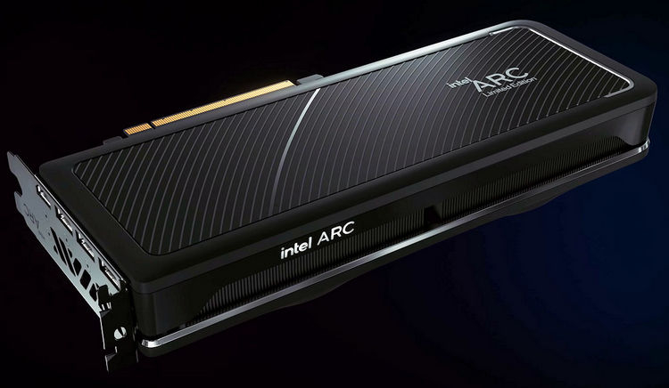 Intel показала настольную видеокарту Arc и пообещала выпустить её летом