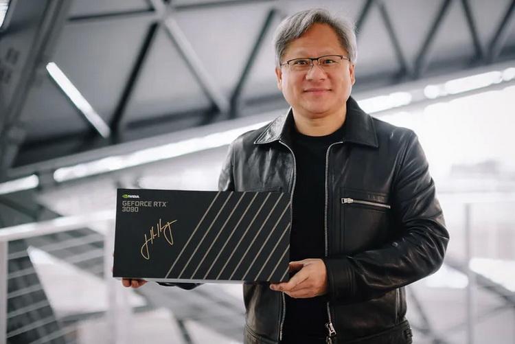NVIDIA разыграет восемь видеокарт GeForce RTX 3090 с автографом Хуанга на конференции GTC 2022