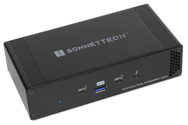 Sonnet представила док-станцию для ноутбука, в которую можно установить два SSD
