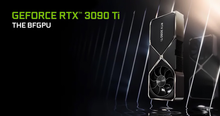 NVIDIA представила видеокарту GeForce RTX 3090 Ti за $1999