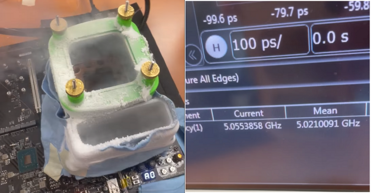 Специалисты Gigabyte установили новый рекорд разгона памяти DDR5 — 10 022 МГц