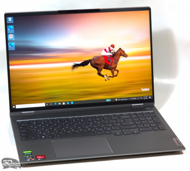 Обзор ноутбука Lenovo ThinkBook 16p Gen 2 (20YM000BRU): из офиса в студию