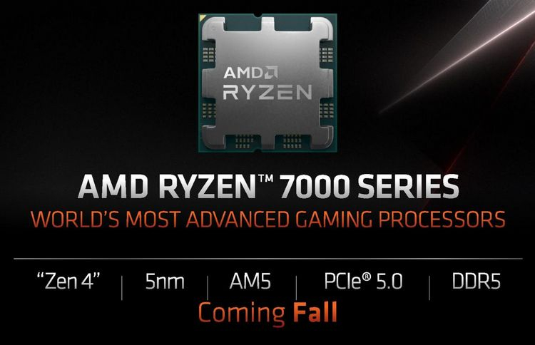 AMD представила Ryzen 7000 — 5-нм процессоры на Zen 4 с новым сокетом, частотой выше 5,5 ГГц и графикой RDNA 2