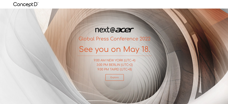 Acer представит множество новых ноутбуков на презентации 18 мая