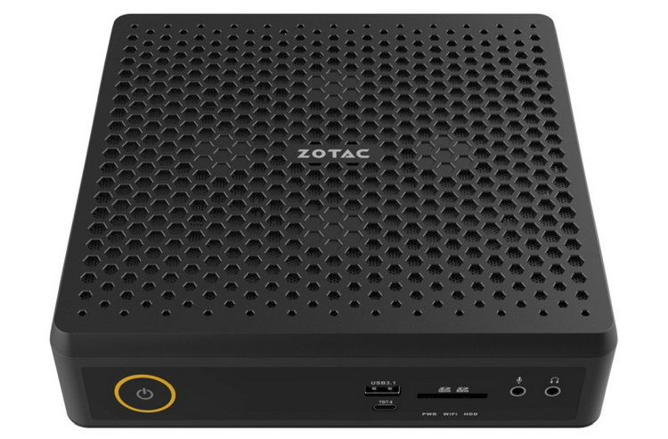 Zotac представила крошечную рабочую станцию ZBOX QTG7A4500 с профессиональной видеокартой NVIDIA RTX A4500