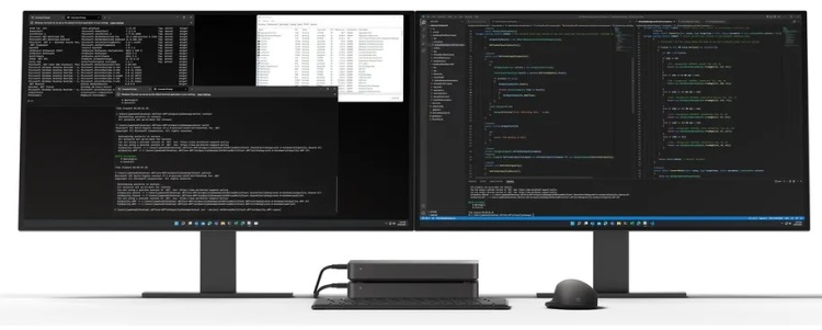 Microsoft представила мини-компьтер с чипом Arm и ИИ-ускорителем, и анонсировала Arm-версию Visual Studio 2022