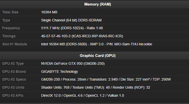 DDR5-10224: новый рекорд в разгоне памяти получен при помощи особого модуля DDR5