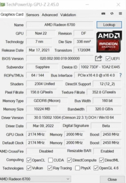 Видеокарта Radeon 6700 поступила в продажу без официального анонса AMD