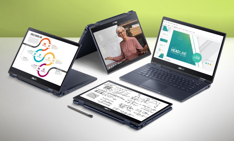ASUS представила новый ноутбук-трансформер ExpertBook B3 Flip на базе Intel Alder Lake