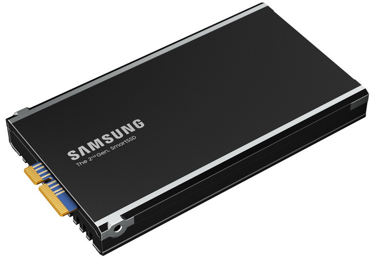 Samsung представила второе поколение накопителей SmartSSD со встроенным FPGA AMD Xilinx