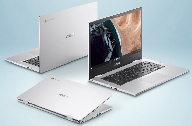 ASUS выпустила новый ноутбук Chromebook CX1 с 14" дисплеем Full HD