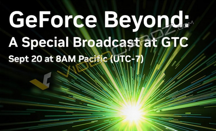 NVIDIA наметила на 20 сентября презентацию новых игровых видеокарт GeForce RTX
