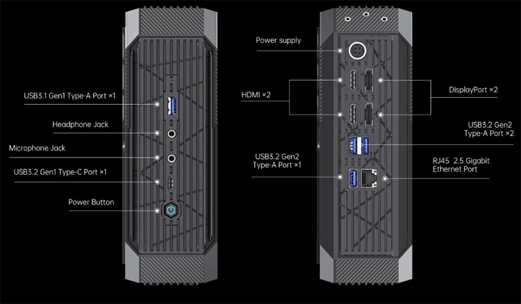Minisforum выпустила неттоп Neptune HX90G с чипом AMD Ryzen 9 5900HX и ускорителем Radeon RX 6600M