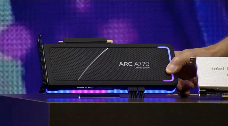 Intel исправила проблему с замедлением памяти у эталонной Arc A770 16GB Limited Edition
