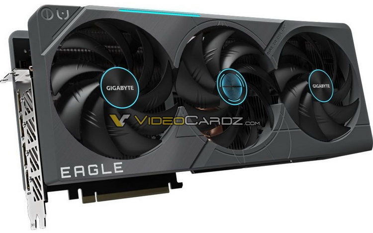Gigabyte GeForce RTX 4080 Eagle с массивной системой охлаждения показалась на изображениях