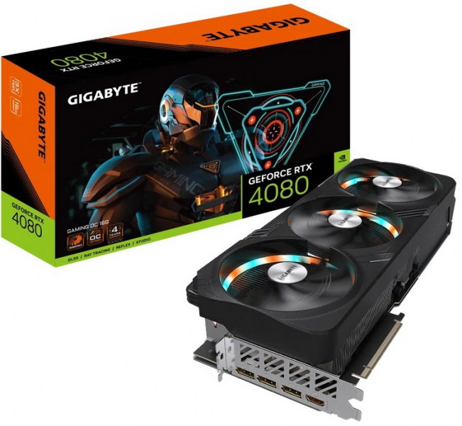 Gigabyte представила шесть версий GeForce RTX 4080 с разными системами охлаждения