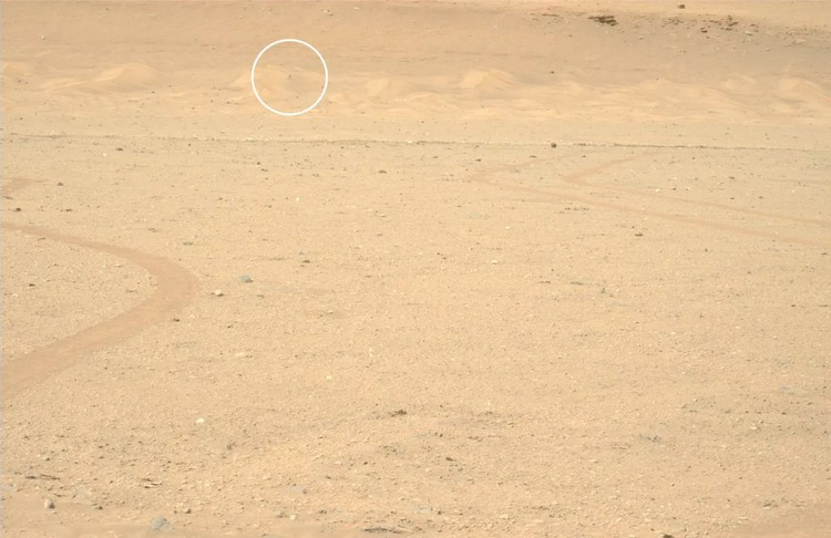 Марсоход Perseverance заметил вертолёт Ingenuity на поверхности Красной планеты