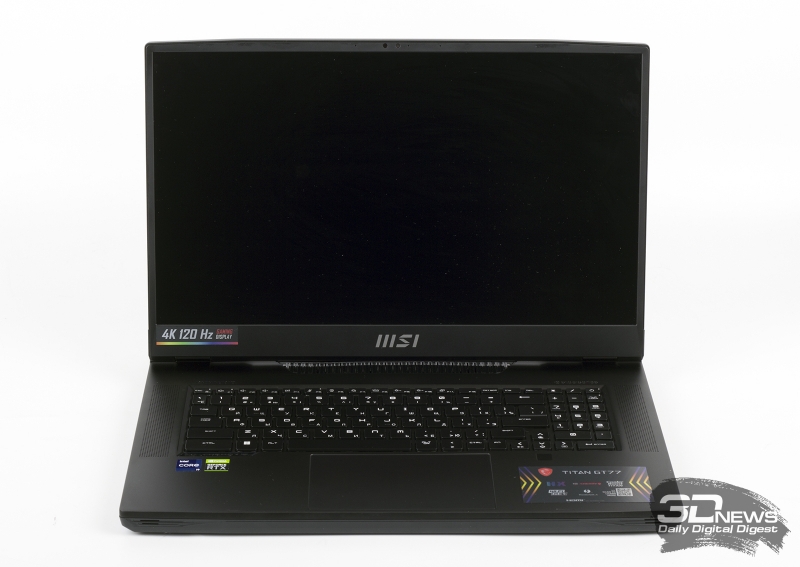 Обзор MSI Titan GT77 12UHS-066RU: царь-ноутбук в деле!