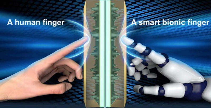 Китайцы обучили роботизированный палец многослойному осязанию