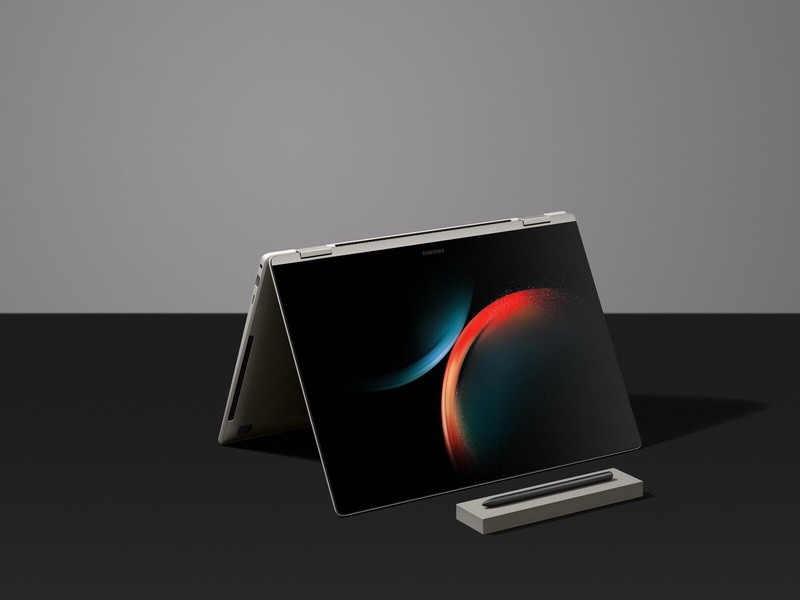 Samsung представила ноутбук-трансформер Galaxy Book3 Pro 360 с экраном AMOLED и Intel Raptor Lake