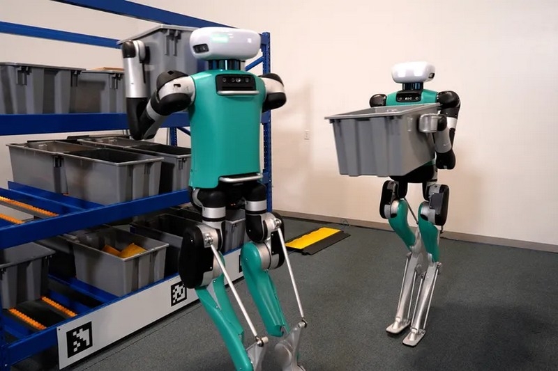Обновлённый Agility Digit стал первым в мире двуногим роботом, которого можно нанять для работы на складе