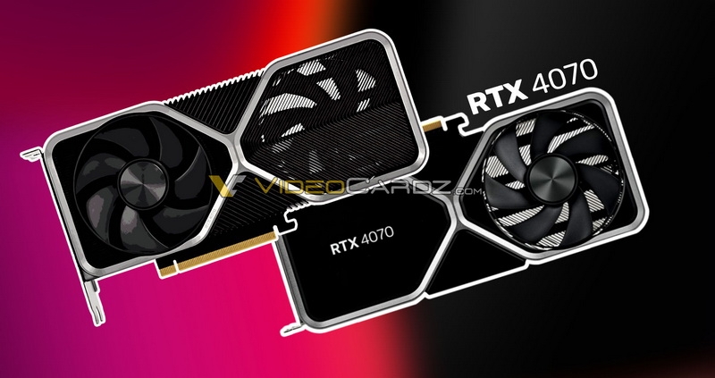 NVIDIA выпустит GeForce RTX 4070 Founders Edition — видеокарта показалась на фото