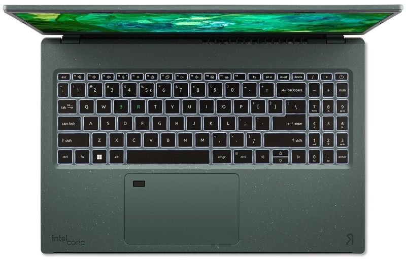 Acer представила экологичный ноутбук Aspire Vero 15 — в нём 30–40 % переработанного пластика и упаковка с дополнительной функцией