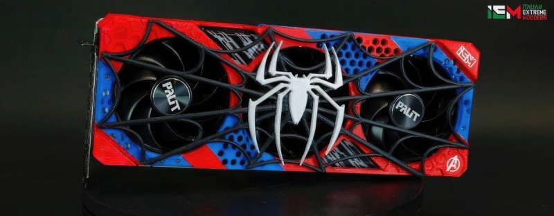 Palit показала GeForce RTX 4070 GamingPro в стиле «Человека-паука» — такую может сделать себе каждый