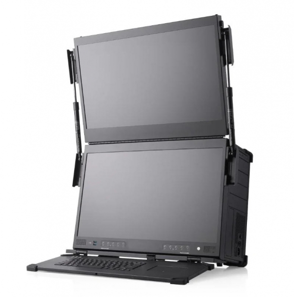Представлен 25-килограммовый ноутбук a-X2P — до 192 ядер AMD Zen 4, до 3 Тбайт DDR5 и шесть дисплеев