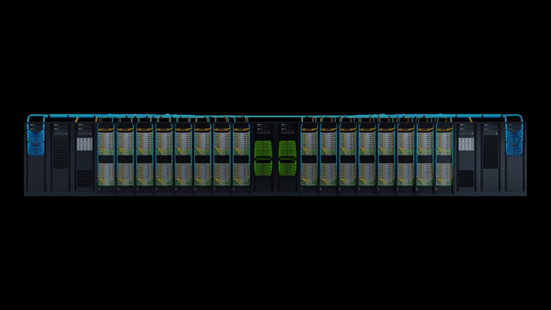 NVIDIA представила серийный суперкомпьютер для задач ИИ — 1 экзафлопс производительности и 144 Тбайт памяти