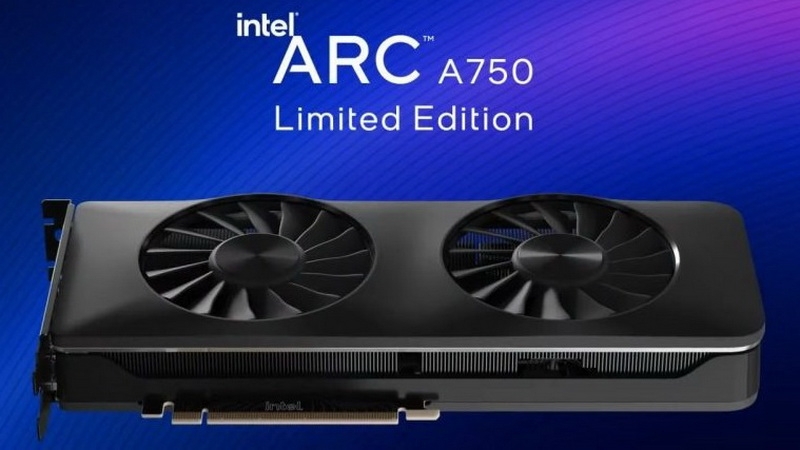 Видеокарта Intel Arc A750 Limited Edition подешевела до $199