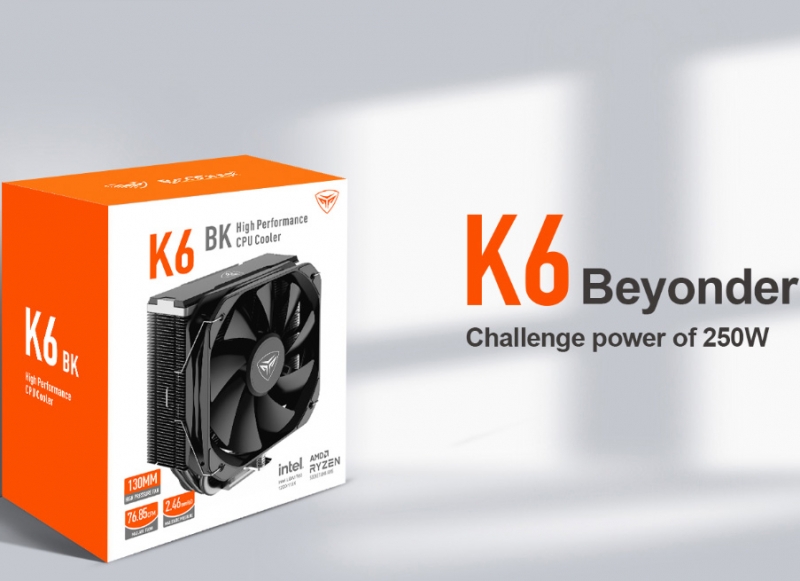 Обзор и тест процессорного кулера PCCooler K6 BK Beyonder: серьёзный вызов