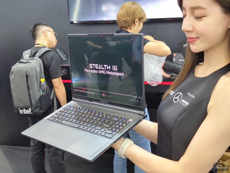 MSI представила ноутбук Stealth 16 Mercedes-AMG Motorsport с 4K OLED-экраном «для лакшери гейминга»