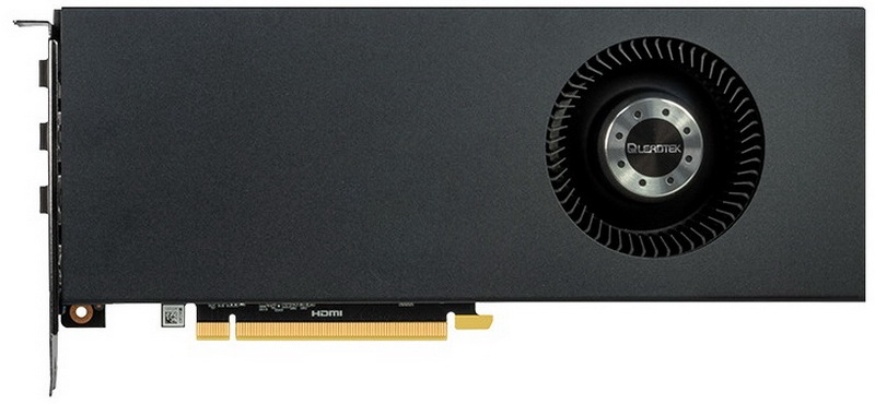 Leadtek представила GeForce RTX 4070 с «турбиной»