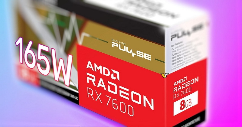 Стали известны полные характеристики видеокарты AMD Radeon RX 7600