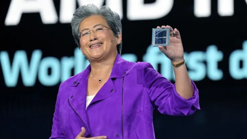 AMD продемонстрировала ускоритель вычислений MI300X, который превосходит решение NVIDIA по объёму поддерживаемой памяти