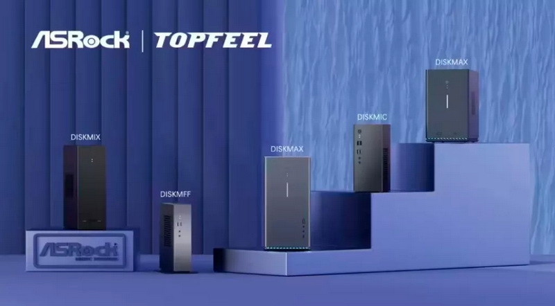 ASRock вместе с Topfeel представили компактные ПК на любой вкус на процессорах Intel и AMD