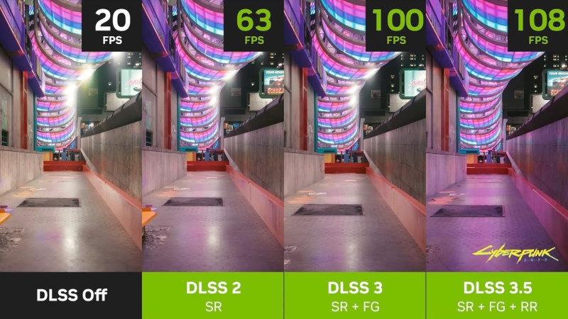 NVIDIA анонсировала ИИ-масштабирование DLSS 3.5 с реконструкцией лучей