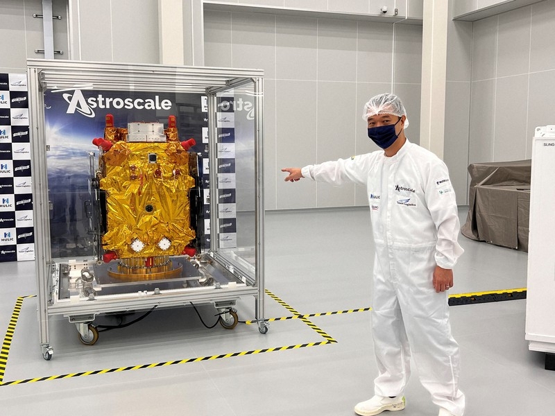 Astroscale Japan показала аппарат, который поможет в борьбе с космическим мусором