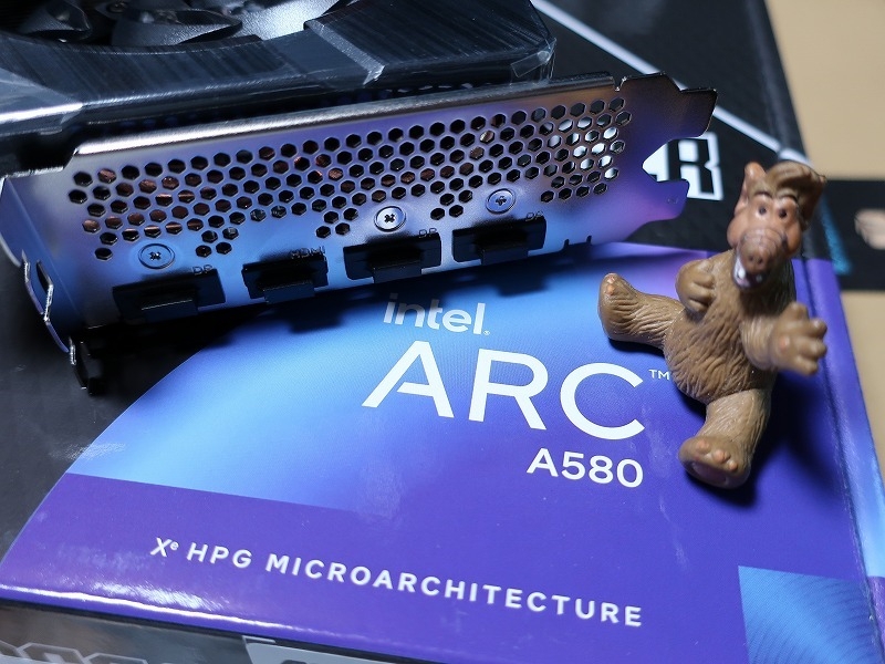 Intel Arc A580 поступила в продажу через год после анонса — на 30 % дешевле Arc A750 и пока лишь в Японии