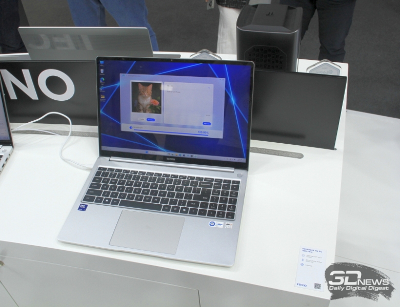 Tecno представила ноутбук Megabook T16 Pro 2024 Ultra на базе Intel Core Ultra с автономностью 22 часа 