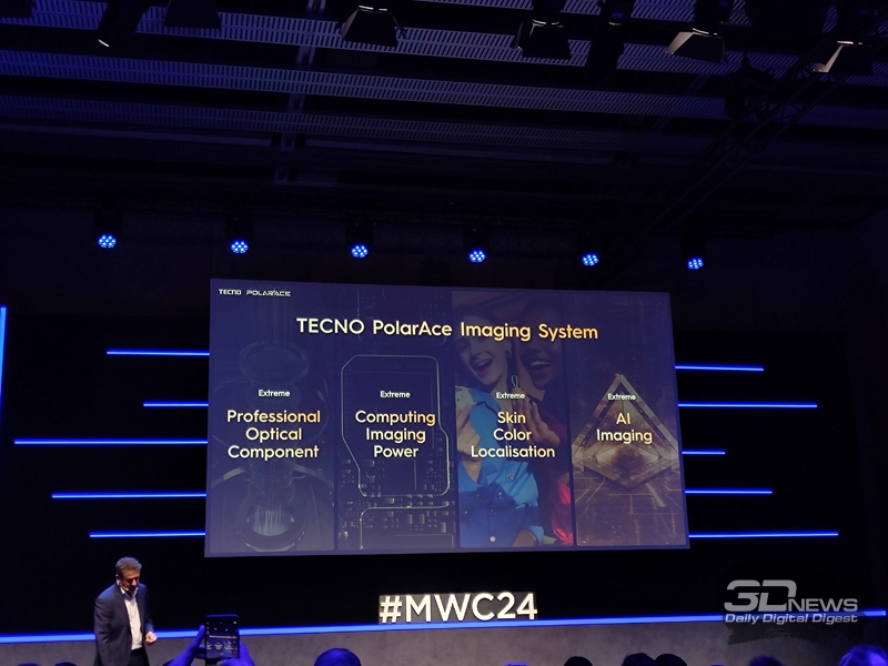Tecno представила систему обработки изображений PolarAce c сенсором Sony 