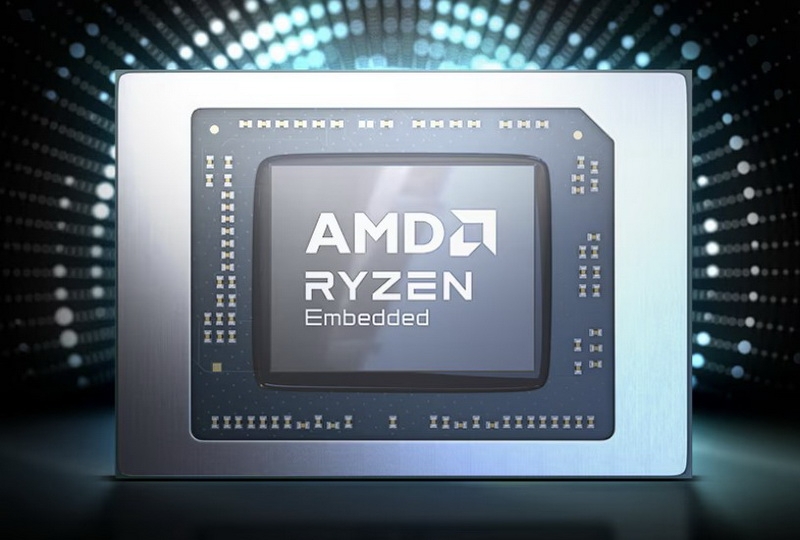 AMD представила встраиваемые процессоры Ryzen Embedded 8000 с мощным ИИ-ускорителем 