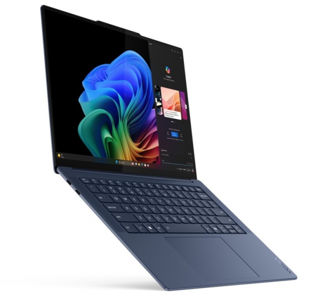 Появились изображения первого ноутбука с чипом Qualcomm Snapdragon X Elite — Lenovo Yoga Slim 7 14 2024 Snapdragon Edition 